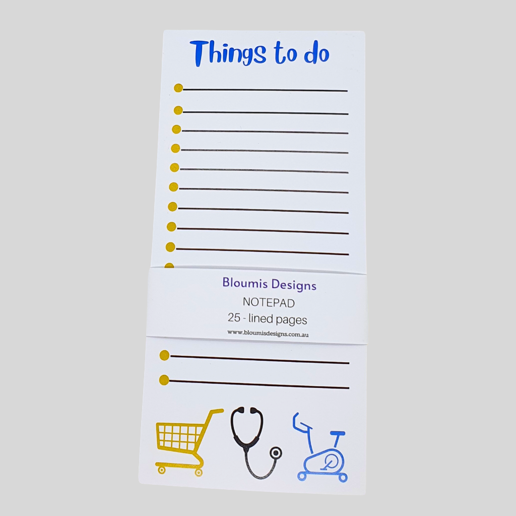 Things to do - DL notepad