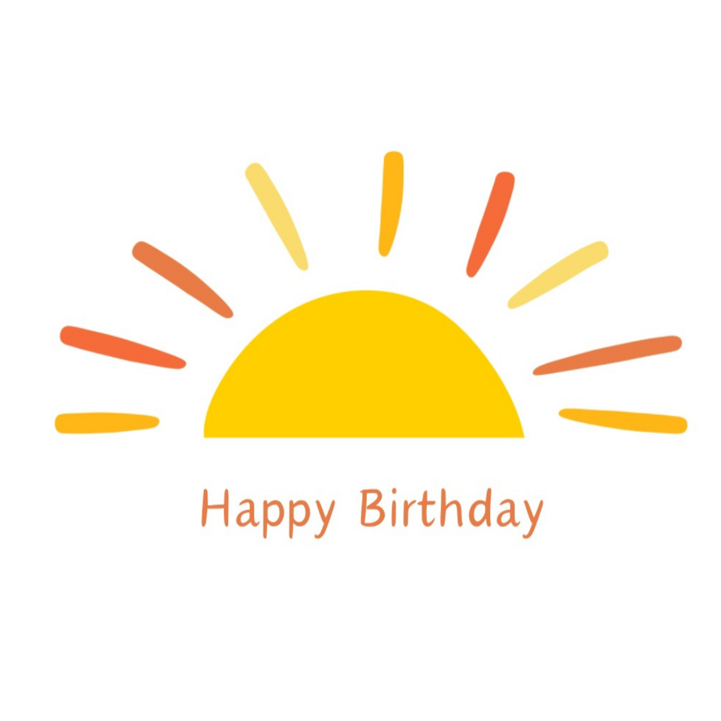 Happy Birthday Sun