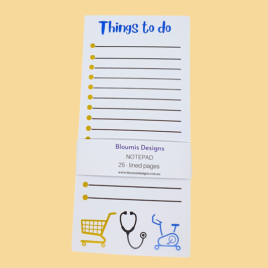 Things to do -  DL notepad