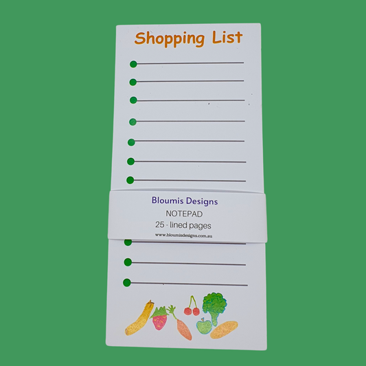 Shopping List - notepad