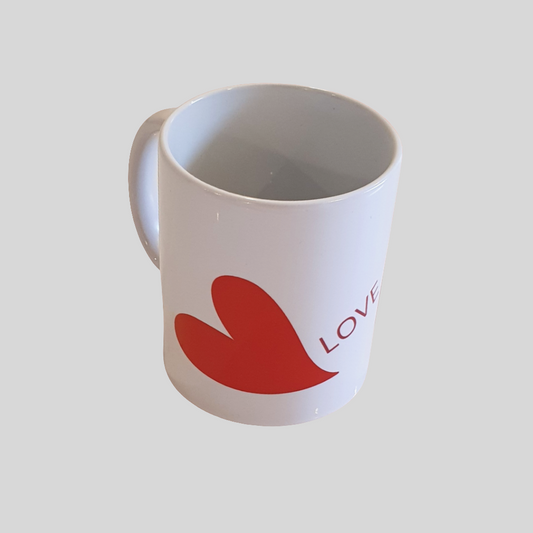 Love and Hearts Mug