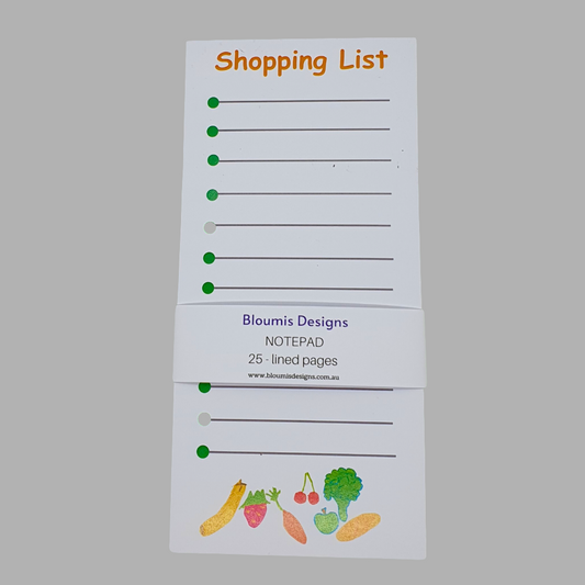 Shopping List - notepad