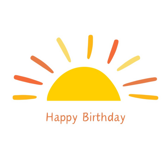 Happy Birthday Sun