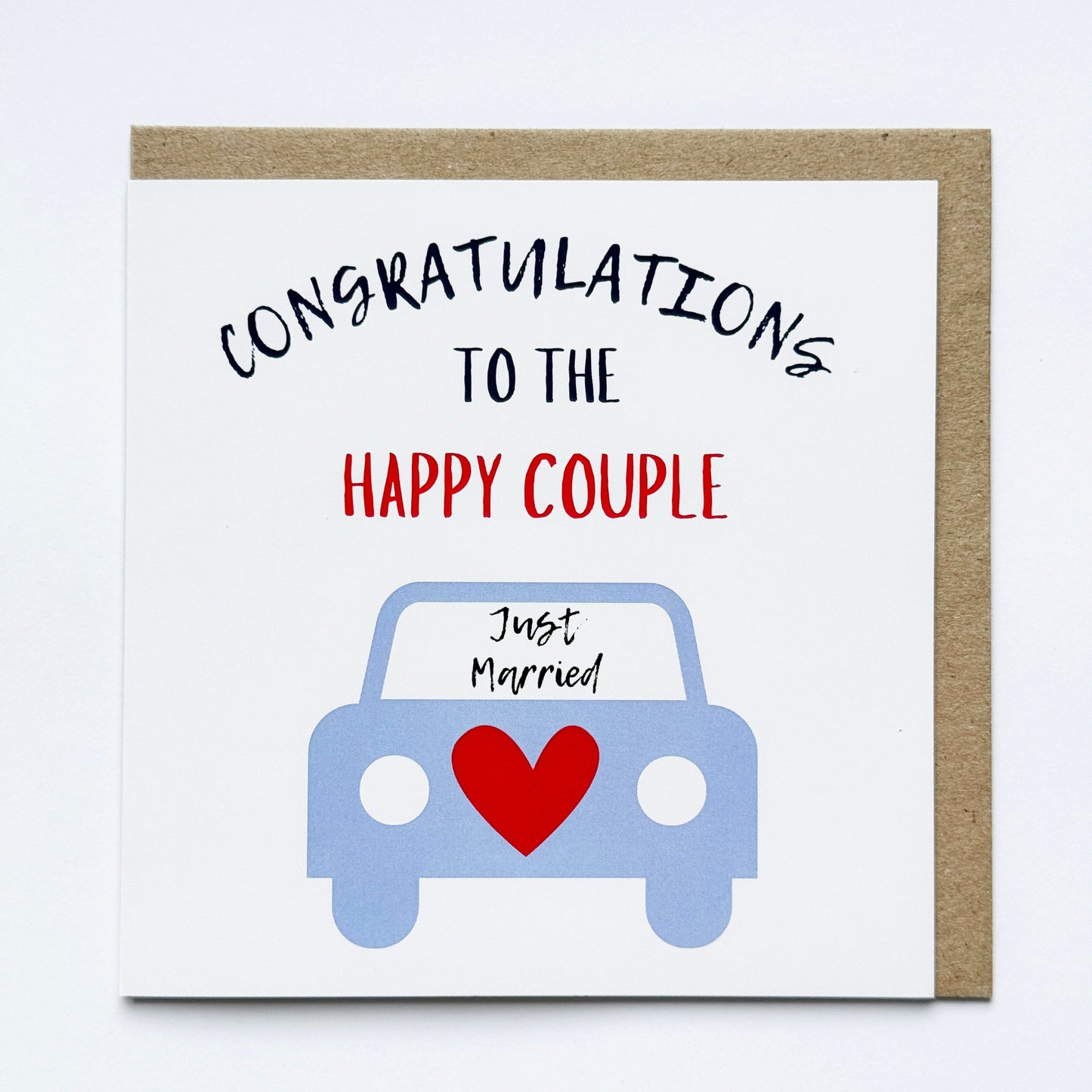 Congratulations to the happy couple