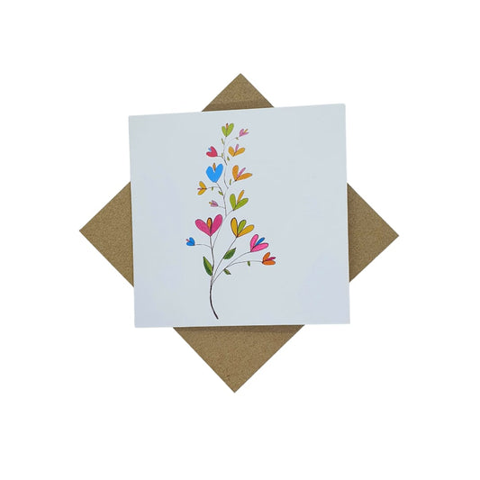 Blank greeting card