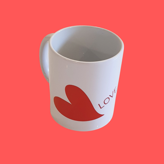 Love and Hearts Mug