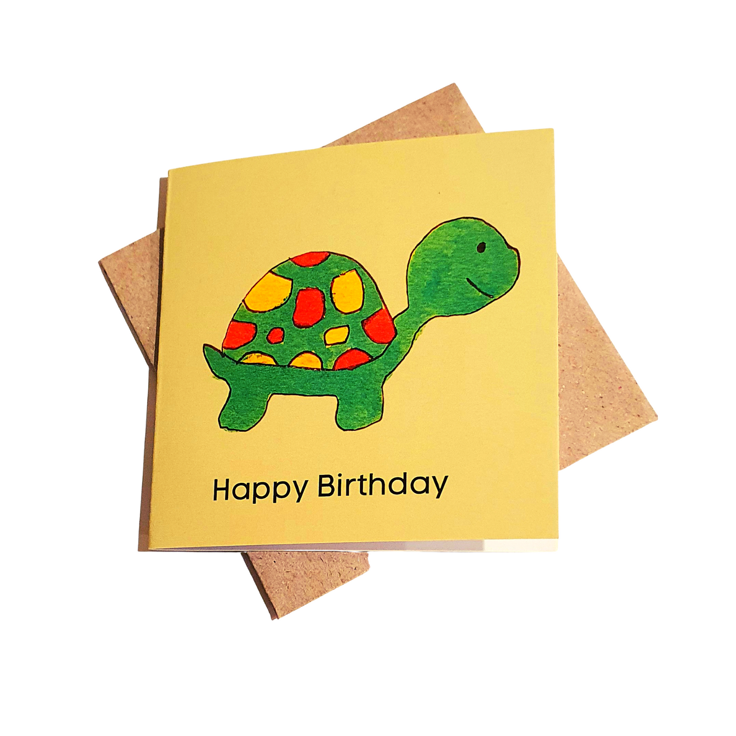 Happy Birthday - Turtle Card